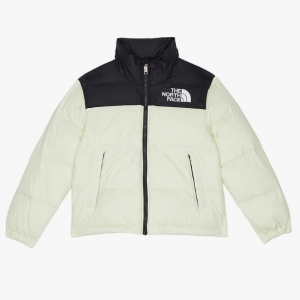 Zappos官网 The North Face 1996 Retro Nuptse 大童款拼色羽绒服5折热卖 