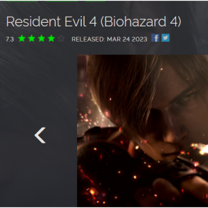 55% off Resident Evil 4 (Biohazard 4) @Green Man Gaming