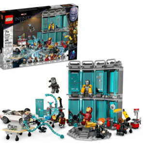 50% off LEGO Marvel Iron Man Armory Toy Building Set 76216, Avengers Gift for 7 Plus Year Old Kids