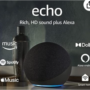 Amazon - Echo dot 智能语音助手，第四代，5.5折