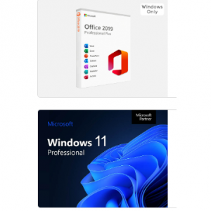 Microsoft Office Pro 2019:終身許可證 + Windows 11 Pro 捆綁包