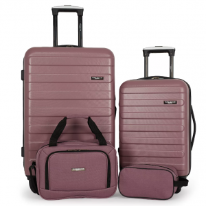 Black Friday Special: TRAVELERS CLUB Austin 4 Piece Hardside Luggage Set, Assorted Colors @ Macy's