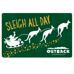 Outback Steakhouse $50 Gift Cards Limited Time Offer