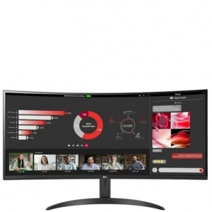 Walmart - LG 34" Ultrawide™ WQHD (3440 x 1440) 曲麵屏顯示器，直降$150