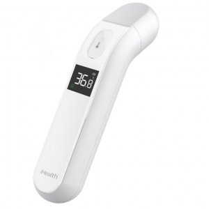 iHealth Digital Thermometer for Adults and Kids - Infrared Forehead Thermometer with Color Fever I