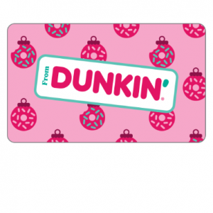 Dunkin' Donuts $25 電子禮卡 限時特賣