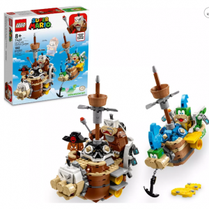 LEGO Super Mario Larry’s and Morton’s Airships Buildable Expansion Toy Set 71427 @ Target