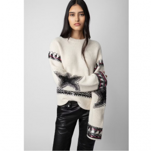 Zadig&Voltaire Kanson Sequins Cashmere Sweater