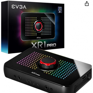 59% off EVGA XR1 Pro Capture Card, 1440p/4K HDR Capture/Pass Through @Amazon