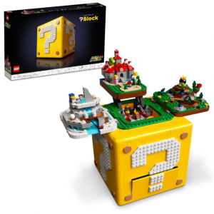 Amazon黑五LEGO乐高Super Mario超级马里奥问号积木砖块套装71395史低价！
