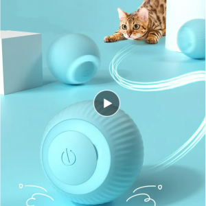 电动球玩具，自动滚动智能猫玩具
