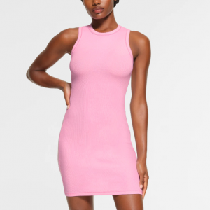 SKIMS COTTON RIB 背心连衣裙