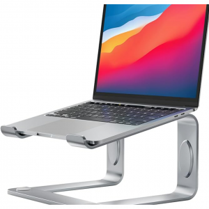 LORYERGO Laptop Stand, Ergonomic Laptop Riser Laptop Mount for Desk for $8.67 @Amazon