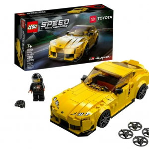 67% off LEGO Speed Champions Toyota GR Supra 76901 Yellow Racing Car Building Set @Walmart