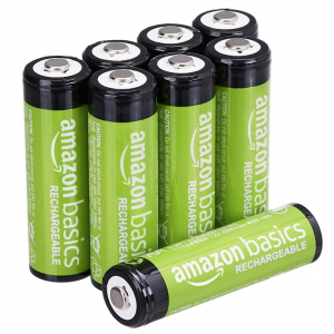 Amazon Basics AA可充電電池 8顆 @ Amazon