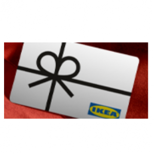 Buy $50 in IKEA eGift Cards and Receive an Additional $10 IKEA eGift Card Online Only @ IKEA