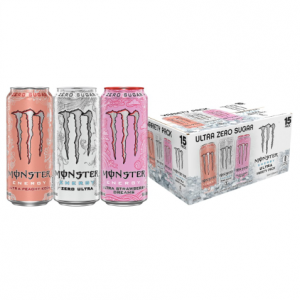 Monster Energy 能量饮料 3口味综合装 15罐装 @ Amazon