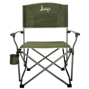 Slumberjack Lone Mesa Quad Folding Adult Director’s Chair @ Walmart,  with Beverage Holder