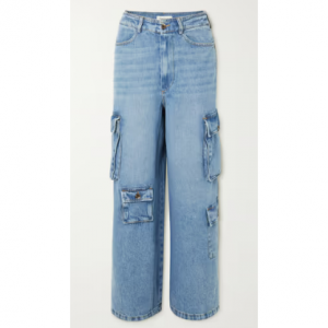 THE FRANKIE SHOP Hailey denim cargo pants
