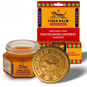 Tiger Balm Pain Relieving Ointment, Extra Strength, 0.63 Ounce @ Amazon