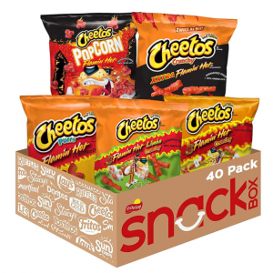 Cheetos Flamin' Hot Variety Pack, 40 Count @ Amazon