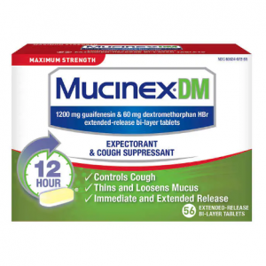 Mucinex DM Maximum Strength, 56 Tablets @ Costco