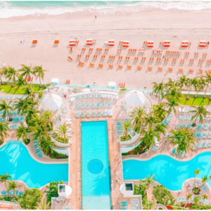 JetBlue Vacations - 好莱坞外交官海滩度假村- 希尔顿格芮精选酒店特价