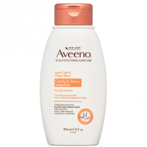 Aveeno Apple Cider Vinegar Clarifying Shampoo, Shine Enhancing, 12 fl oz @ Walmart