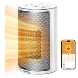 GoveeLife Smart Space Heater for Indoor Use, 1500W Fast Electric Heater with Thermostat @ Amazon