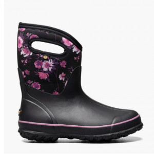 Classic Mid Painterly Women's Waterproof Slip On Snow Boots @ Bogs Footwear