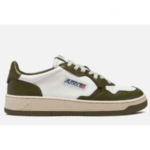 Autry 男士真皮鹿皮混搭小白鞋