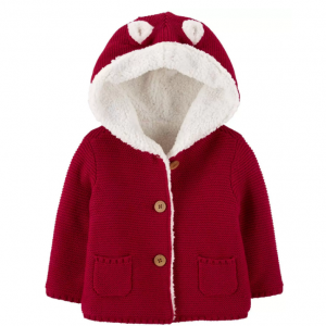 70% Off Baby Sherpa-Lined Cardigan @ Carter's