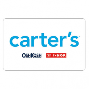 Carter's Gift Card $50 for $40 @ eGifter