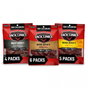 Jack Link's Beef Jerky Variety Pack - 1.25 Oz (Pack of 15) @ Amazon