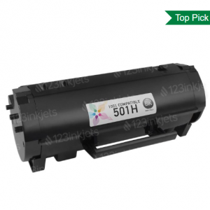 $25 off Compatible Lexmark 50F1H00 High Yield Black Toner Cartridge @123Inkjets