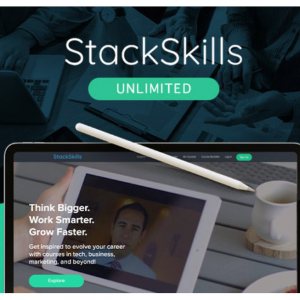 88% off StackSkills Unlimited: Lifetime Access @StackSocial