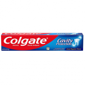 Colgate Cavity Protection Regular Fluoride Toothpaste, White, 6 oz @ Amazon