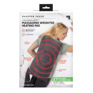 Sharper Image Massaging Weighted Heating Pad @ Costco