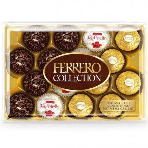 Ferrero 3種口味巧克力球 6.1oz 16顆 @ Amazon