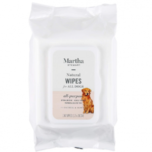 Martha Stewart for Pets Multipurpose Grooming Wipes for Dogs with Oatmeal and Aloe @ Amazon