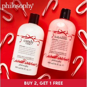 B2G1 Free on Philosophy @ Zulily 