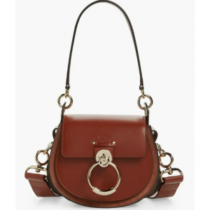 Chloé Small Tess Leather Crossbody Bag $1,350 shipped @ Nordstrom