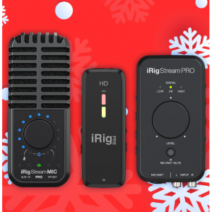 Holiday Connections - Save up to 25% on popular iRig interfaces @IK Multimedia