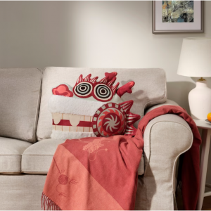 FÖSSTA 坐垫，龙，20x18"