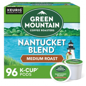 Green Mountain Coffee Nantucket Blend Keurig K-Cup Pods, Medium Roast, 96 Count @ Amazon