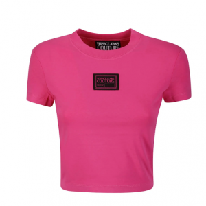 Versace Jeans Couture Logo Patch 短款T恤