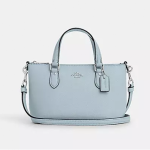 Coach Outlet官网 Coach Mini Gallery 雾霾蓝斜挎包3折特惠 