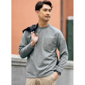 至れり尽くせりTシャツ(長袖)(吸汗・速乾機能付き)