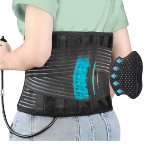 DARLIS Back Support Belt with Inflatable Lumbar Pad S/M 32"- 39" @ Amazon