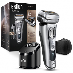 Braun Series 9 9370cc Rechargeable Wet & Dry Men's Electric Shaver @ Amazon
